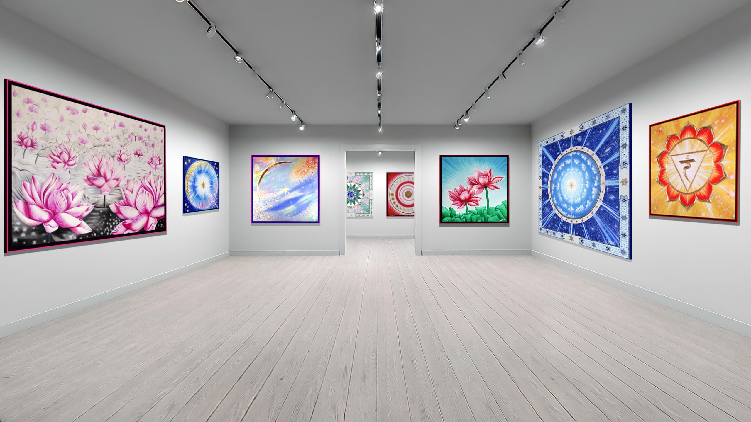 Galerie Marlis Ladurée — Mandalas & Fleurs